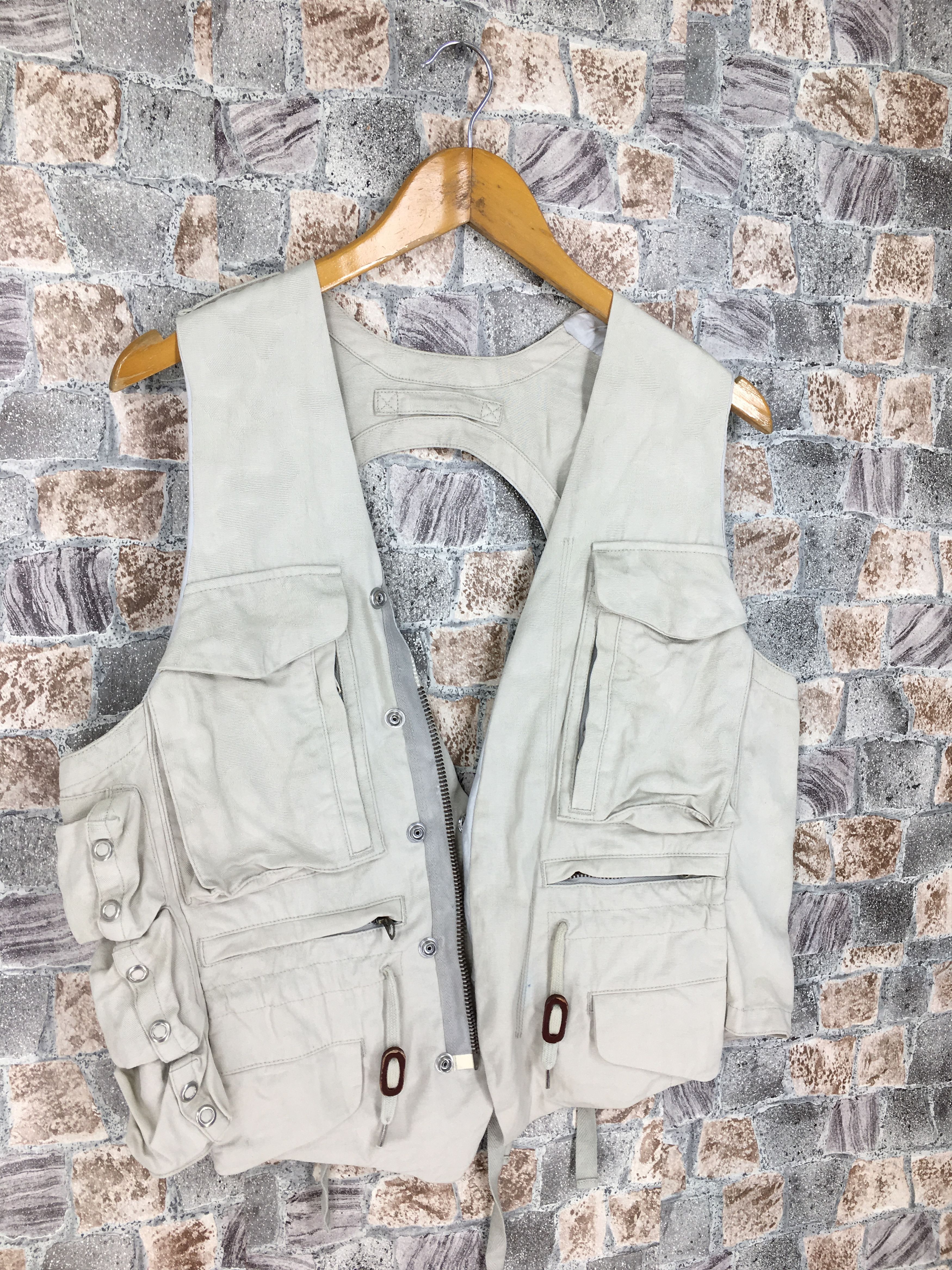 Maison MIHARA YASUHIRO Miharayasuhiro Japan Vest Bondage Tactical Cargo Jacket Size US S / EU 44-46 / 1 - 4 Thumbnail