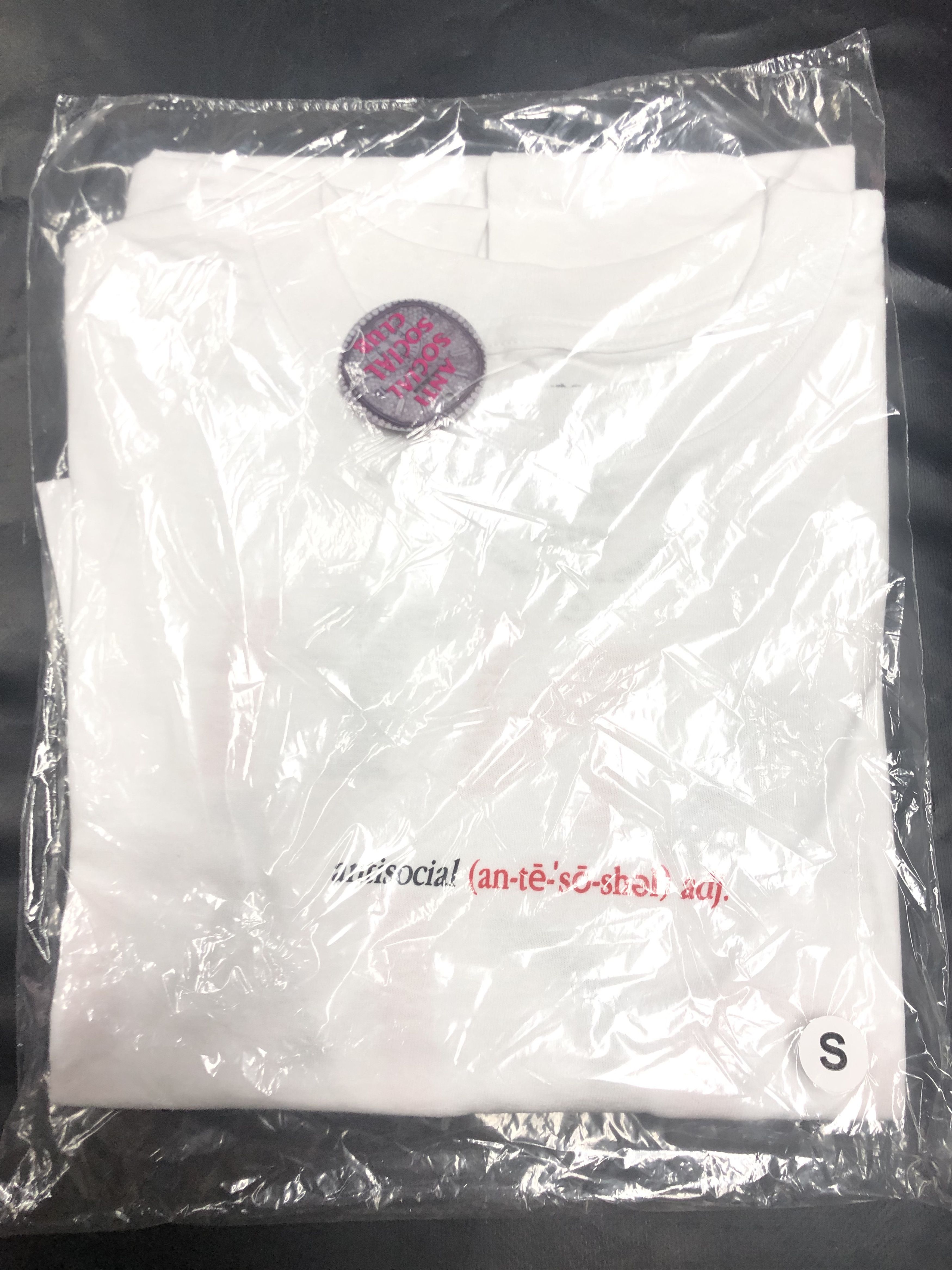 Anti Social Social Club DS ASSC Enrolled White Tee Bape FTP FOG CDG KITH KAWS VLONE Size US S / EU 44-46 / 1 - 2 Thumbnail