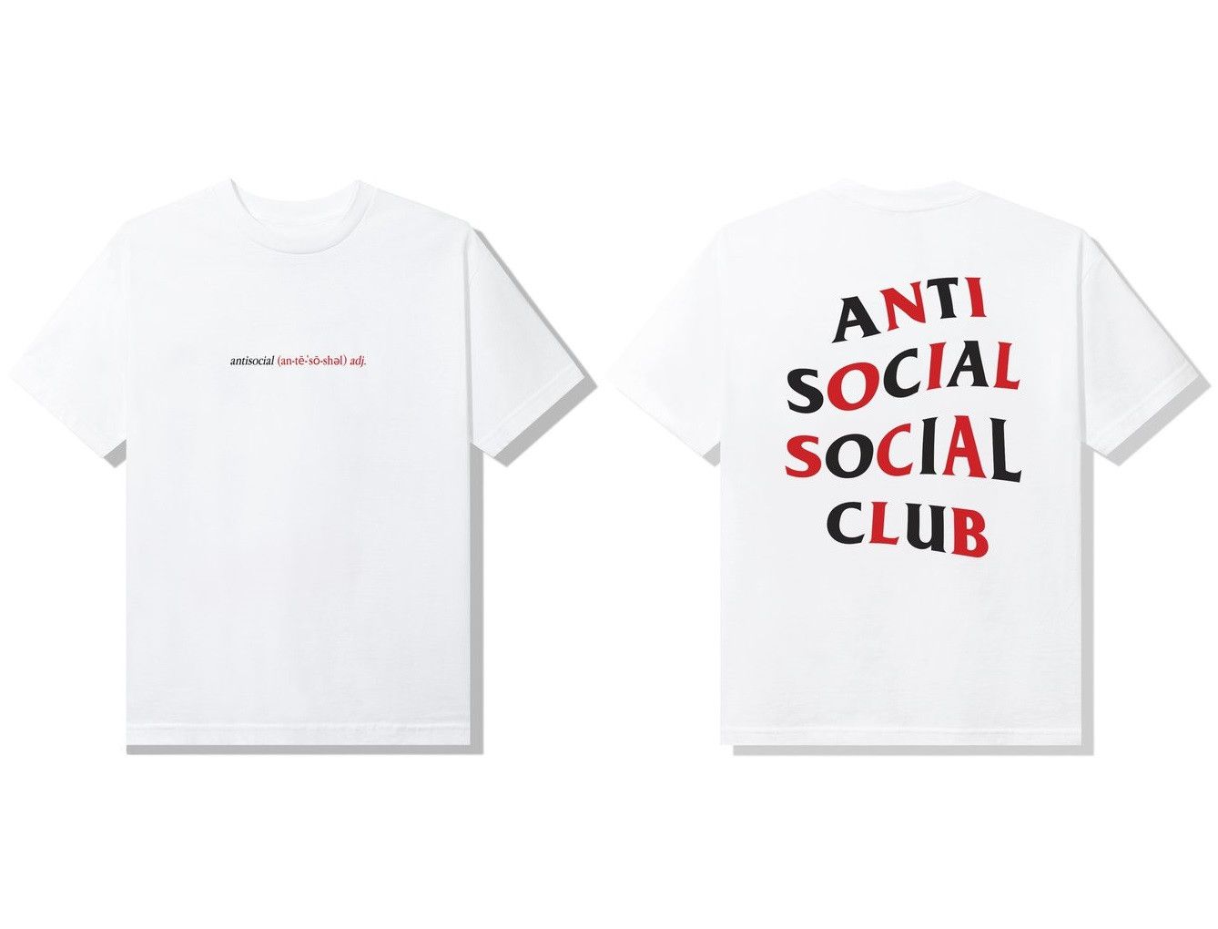 Anti Social Social Club DS ASSC Enrolled White Tee Bape FTP FOG CDG KITH KAWS VLONE Size US S / EU 44-46 / 1 - 1 Thumbnail
