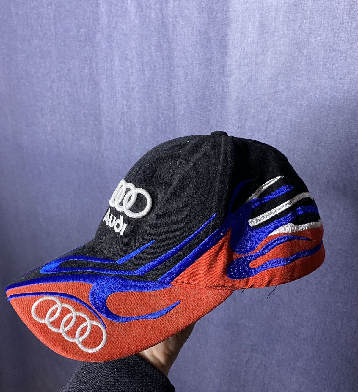 Audi × Vintage Audi Vintage cap rare flame Size ONE SIZE - 2 Thumbnail