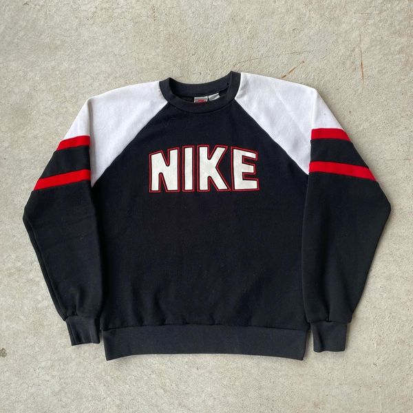 Nike 1980’s Vintage Nike Spell Out Sweatshirt | Grailed