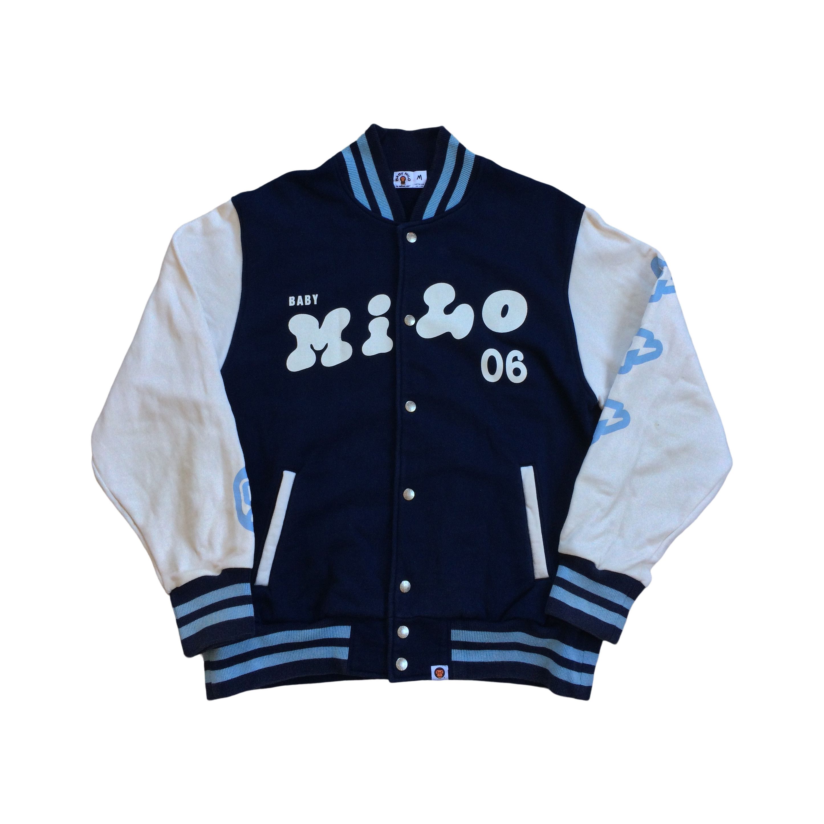 Baby milo 2024 varsity jacket