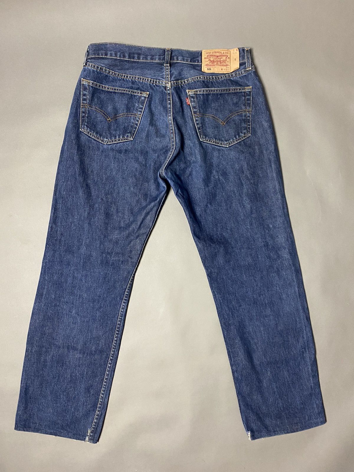 Levi's Levi’s 501 vintage navy jeans denim pants Size US 36 / EU 52 - 1 Thumbnail