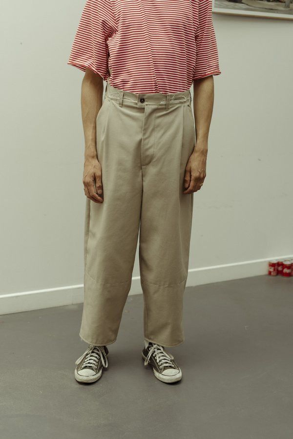 CAMIEL FORTGENS AUBERGINE PANTS DENIM