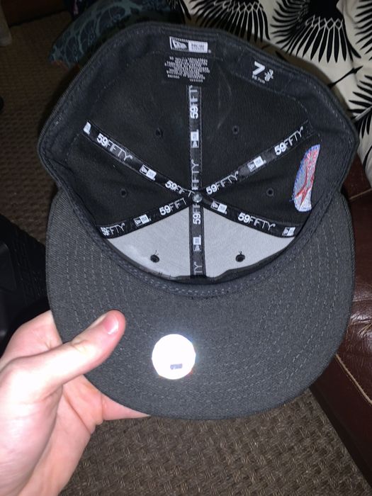 Size 7 5/8 Houston Astros Sliding Orbit Custom Exclusive Fitted Hat