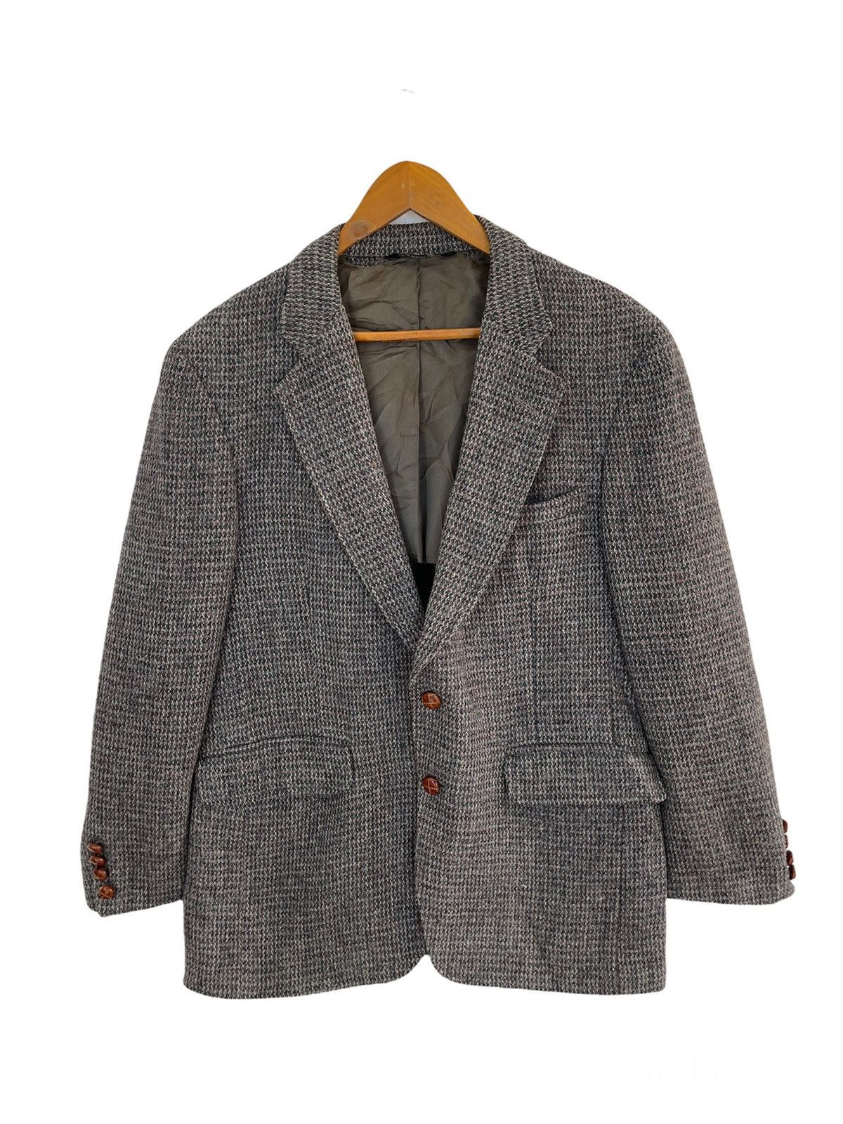 Harris Tweed 🔥OLD MONEY🚀 1960 TWEED by Harris Tweed Jacket Coat USA Size US M / EU 48-50 / 2 - 1 Thumbnail
