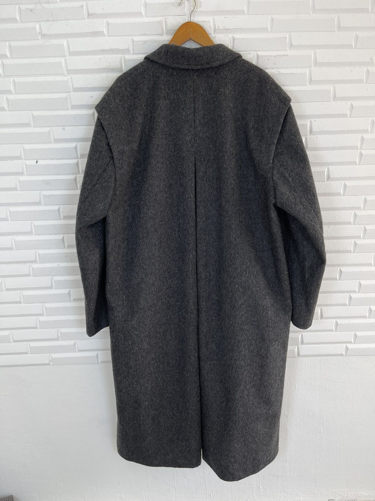 Hugo Boss True Vintage 80’s HUGO BOSS WOOL BLEND OVERCOAT Size US XL / EU 56 / 4 - 5 Thumbnail
