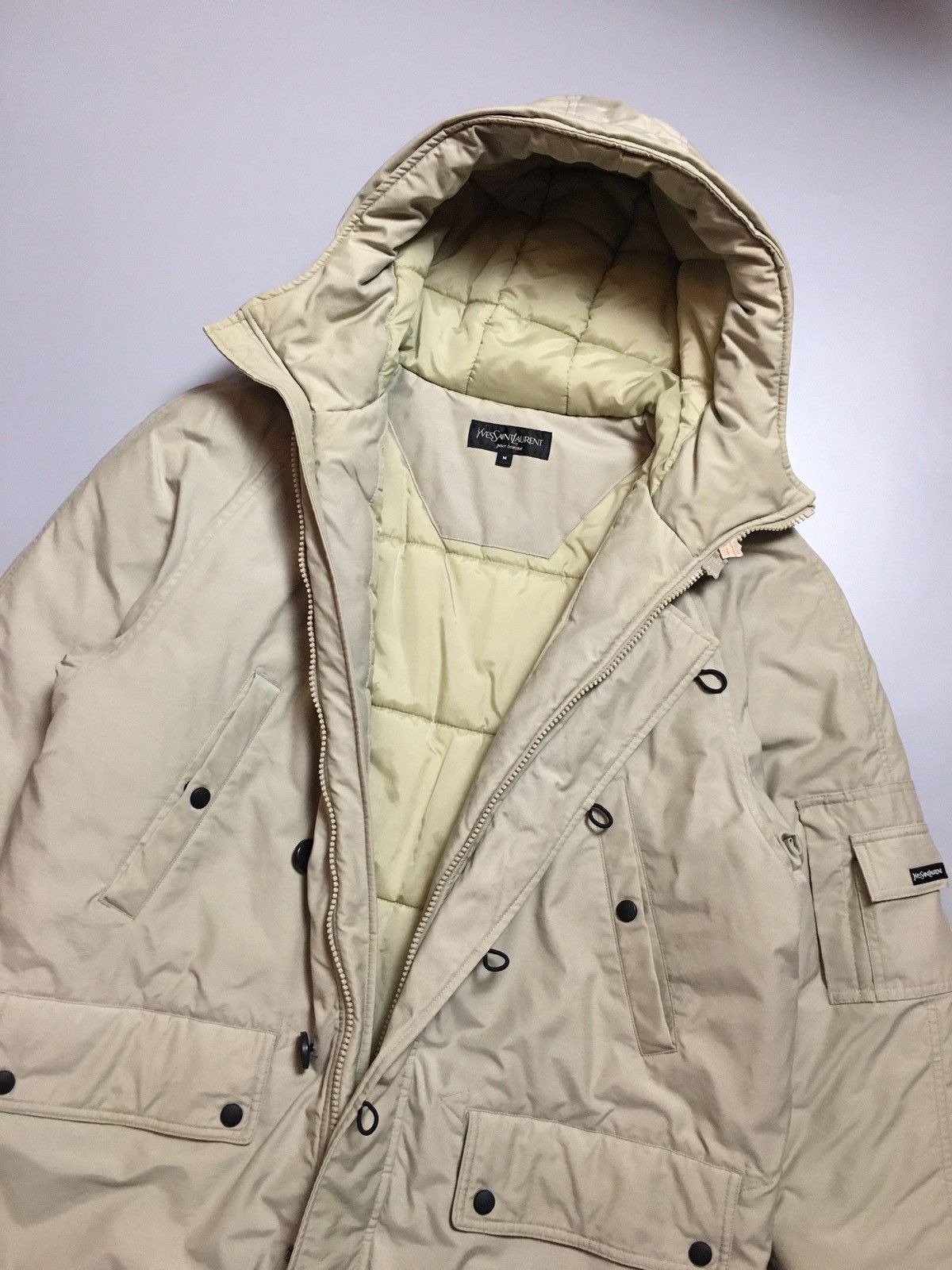 Yves Saint Laurent YSL heavy parka jacket Yves Saint Laurent pour homme Size US M / EU 48-50 / 2 - 8 Thumbnail