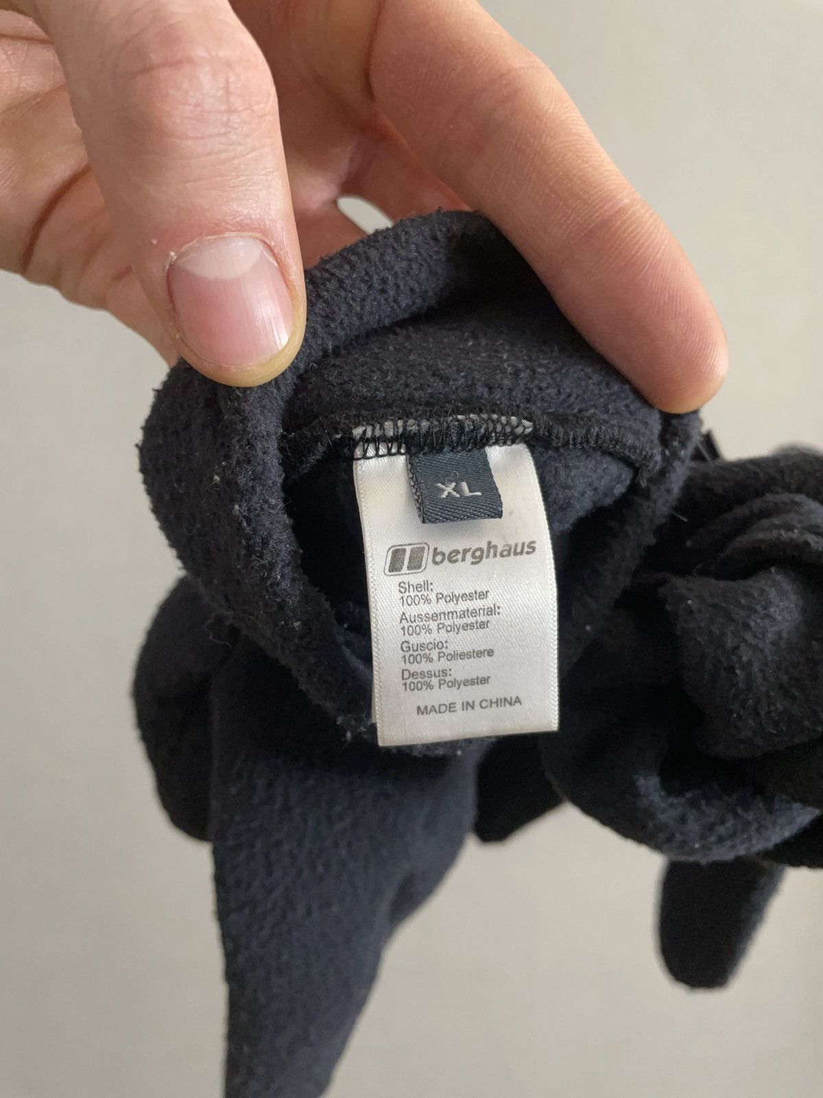 Berghaus Berghaus Fleece gloves size XL Size 46 - 5 Thumbnail