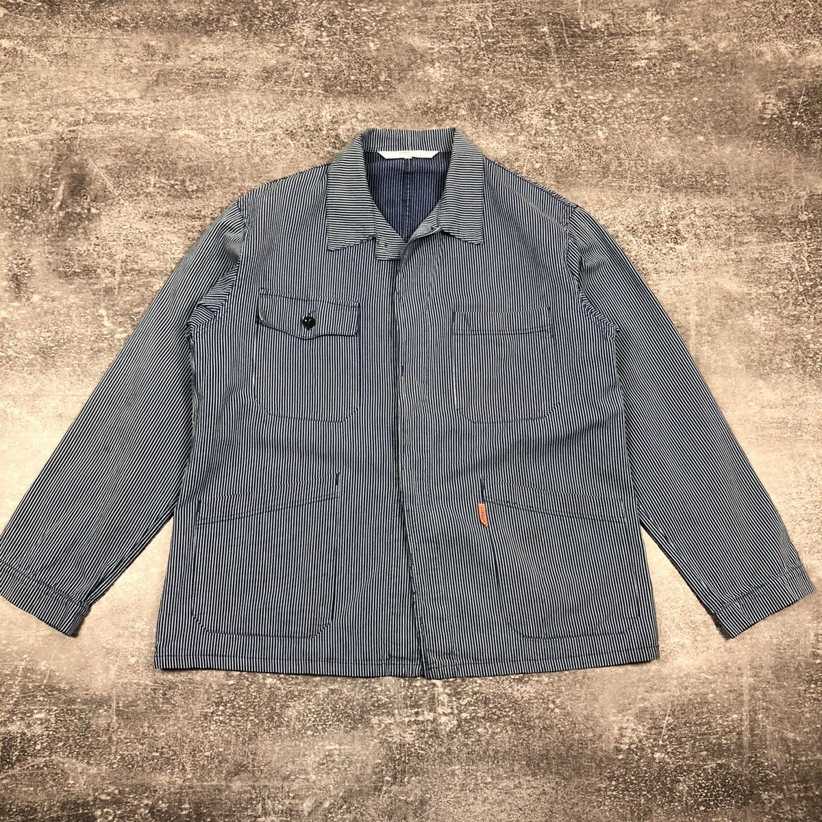 Vintage Vintage 80s 90s Sanfor Work Jacket Washed Faded Size US M / EU 48-50 / 2 - 1 Thumbnail