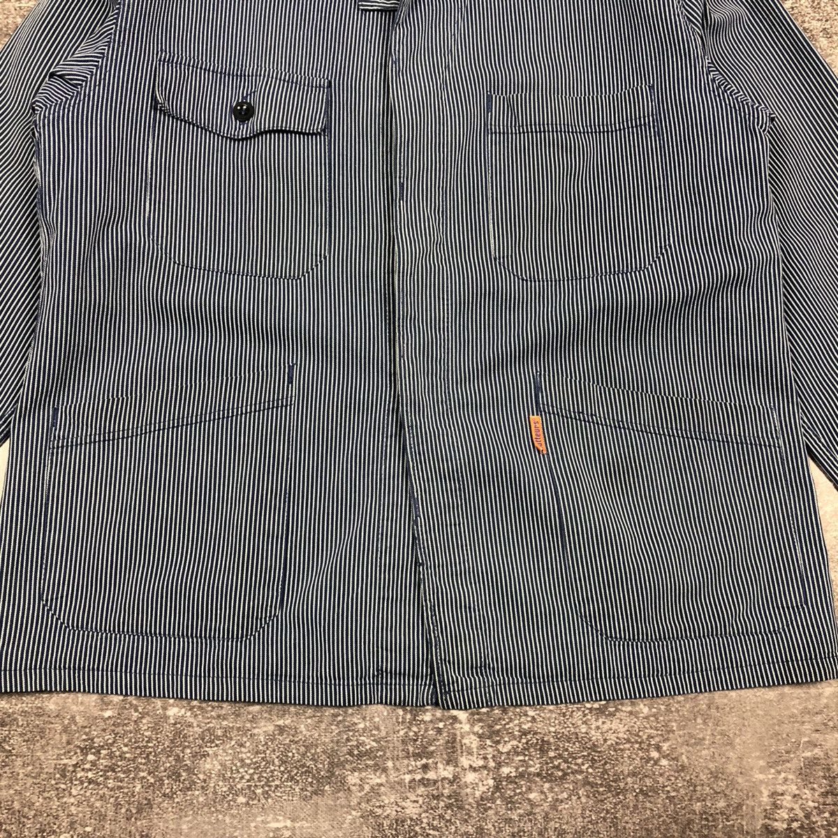 Vintage Vintage 80s 90s Sanfor Work Jacket Washed Faded Size US M / EU 48-50 / 2 - 3 Thumbnail