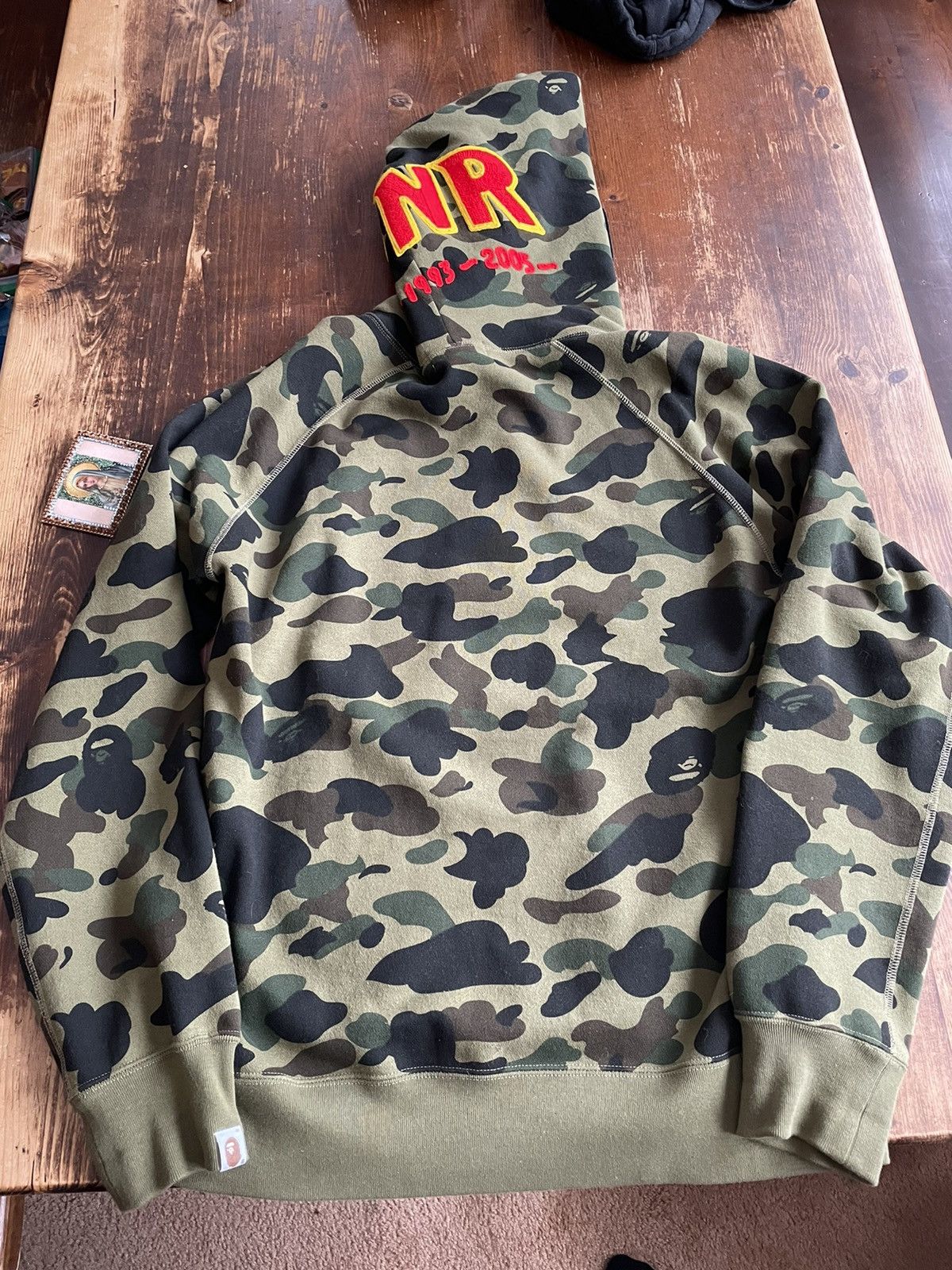 Bape PONR Shark Pullover Quarter Zip Hoodie Grailed