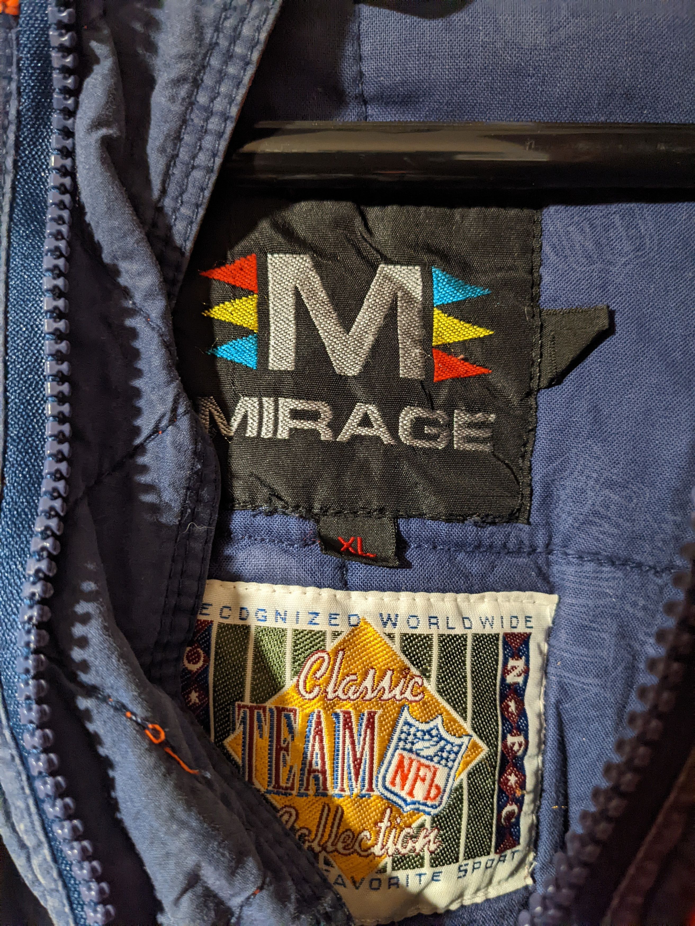 Vintage Vintage Mirage The Classic Collection Chicago Bears Jacket Size US XL / EU 56 / 4 - 6 Thumbnail