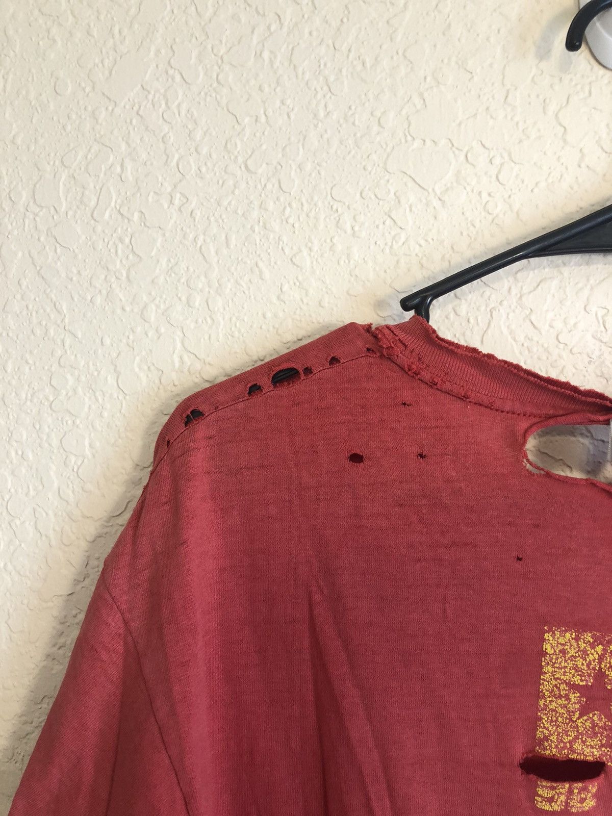 Vintage Vintage Thrashed Pearl Jam 98 Tour Distressed Custom Tee Size US L / EU 52-54 / 3 - 22 Thumbnail