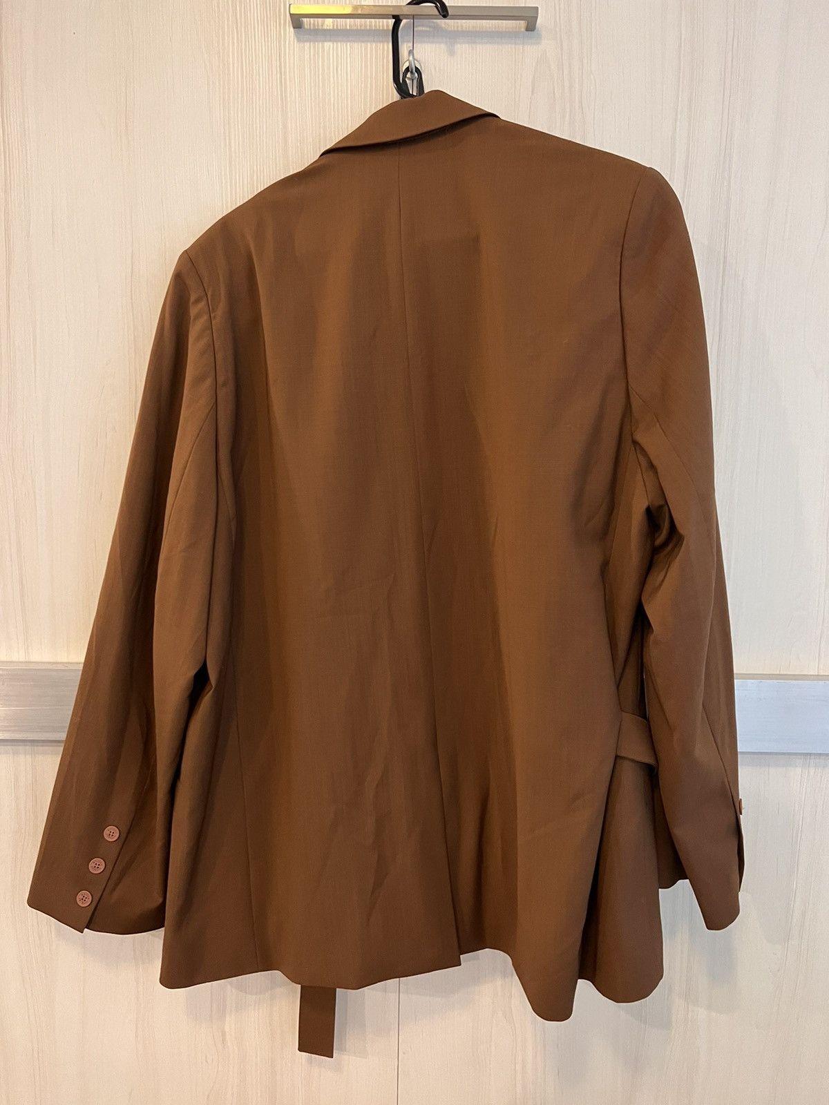 Maison Kitsune Maison Kitsune Brown Light Suit Jacket Size US L / EU 52-54 / 3 - 3 Thumbnail