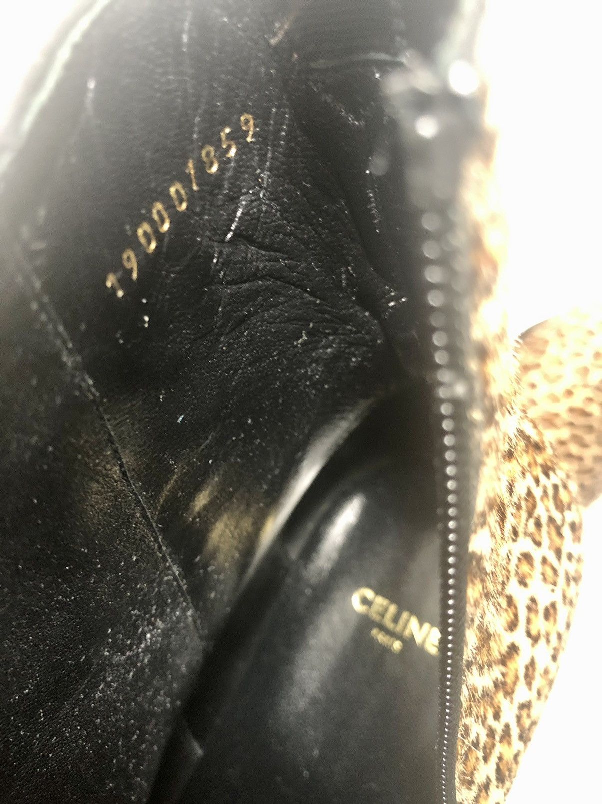 Celine GRAIL original Hedi Slimane Leopard Boots in Pony Hair Size US 7 / EU 40 - 7 Thumbnail