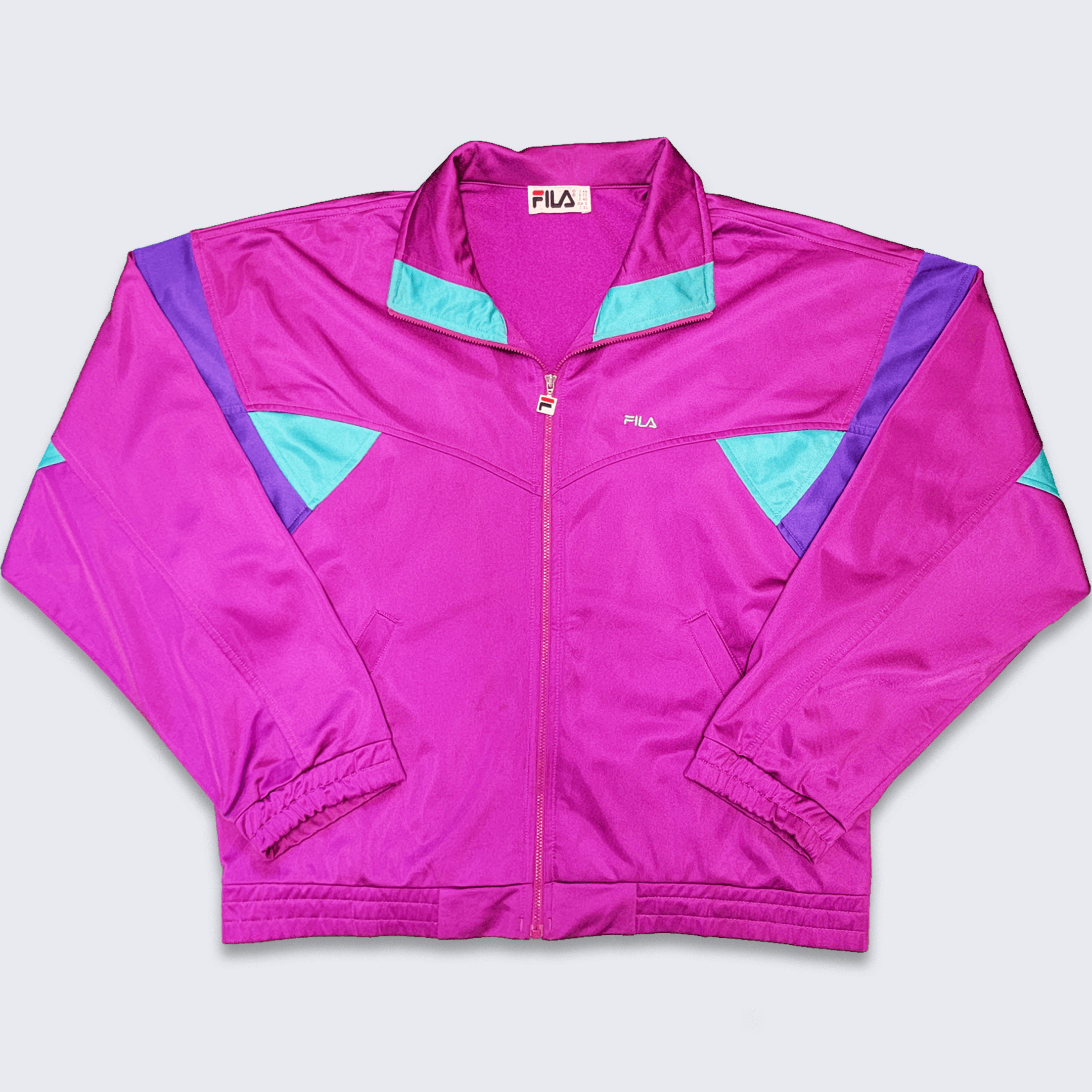 Fila Sportswear Vintage Fila Vintage 90s Purple Track Jacket Grailed