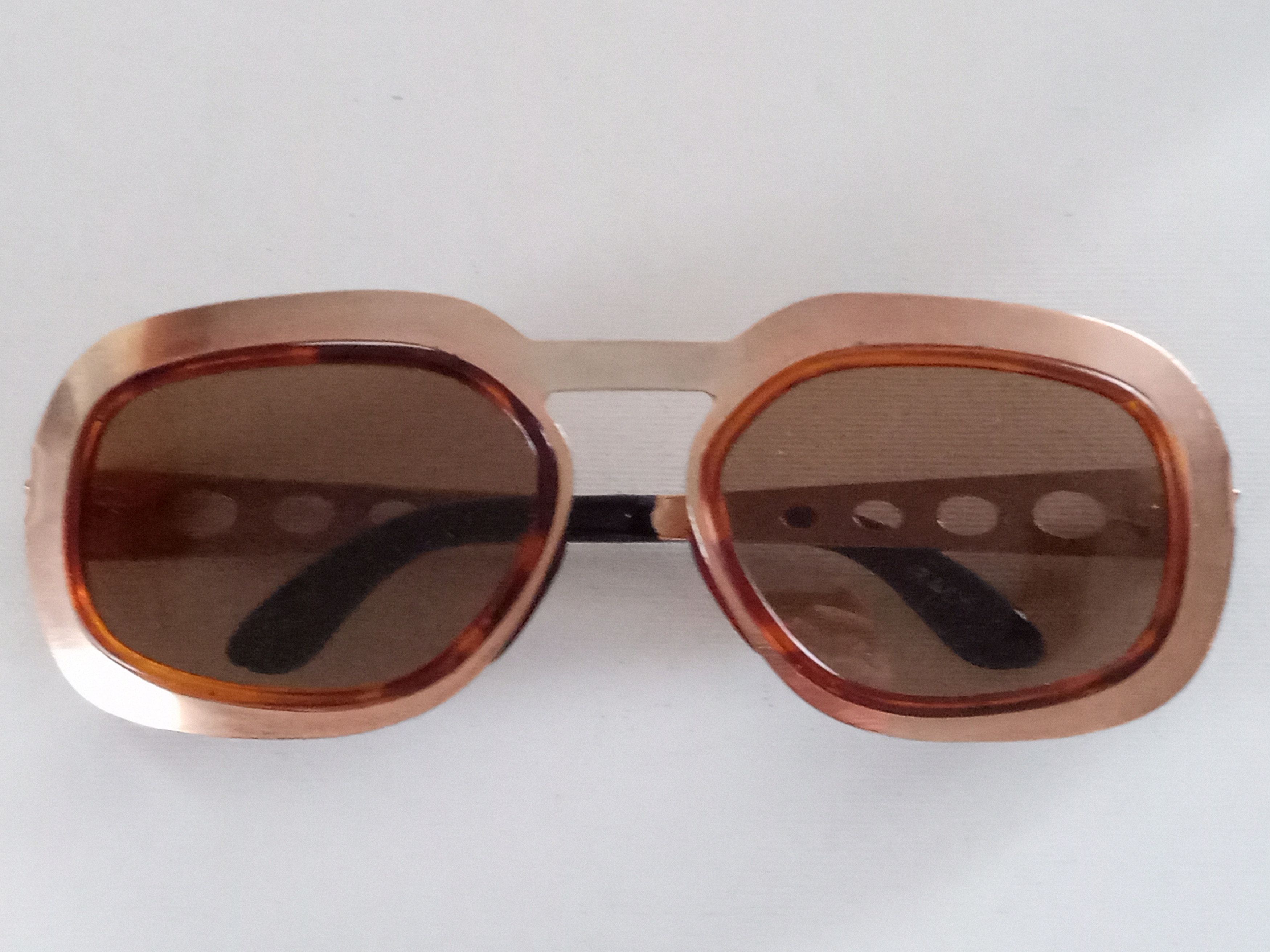 Vintage 68 MOD MID CENTURY MODERN FUTURISME ITALIA OCCHIALI DA SOLE Size ONE SIZE - 1 Thumbnail