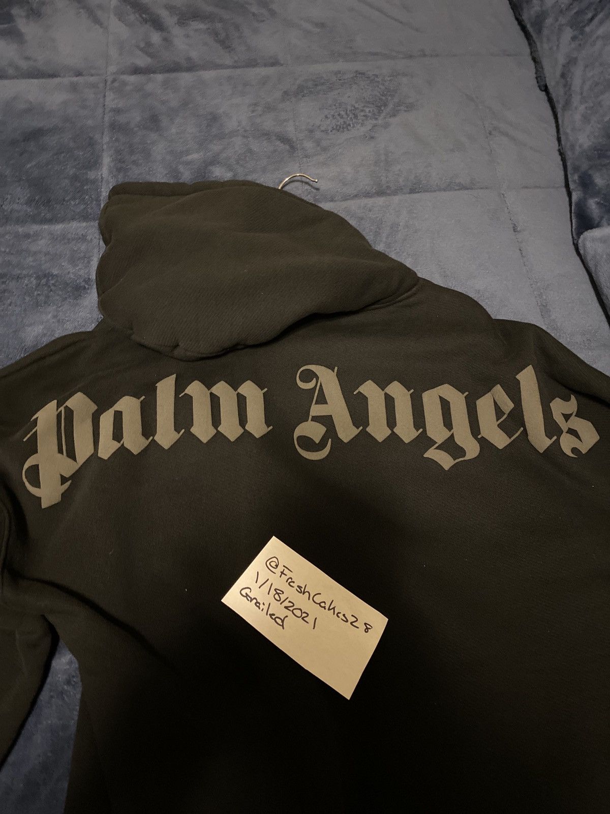 Palm Angels Palm Angels Logo Over Hoodie Size US M / EU 48-50 / 2 - 3 Thumbnail