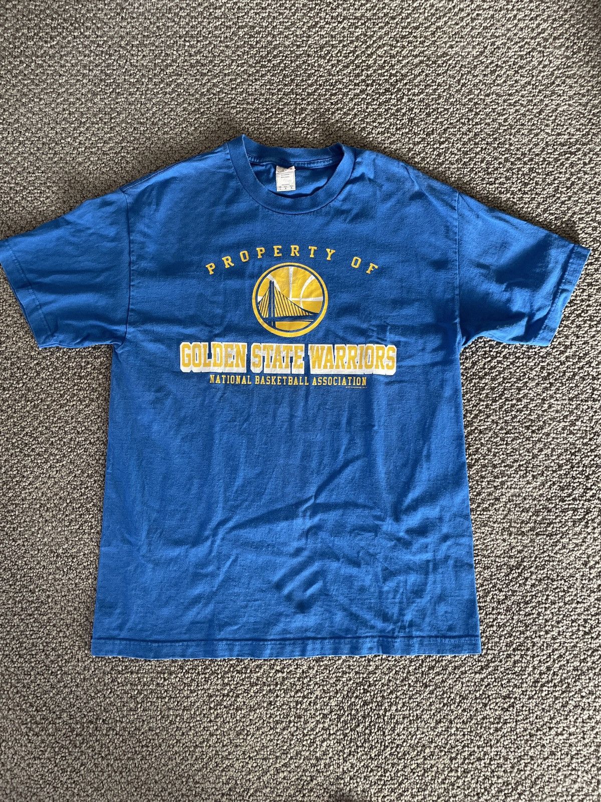 NBA Vintage Golden State Warriors Tshirt Size US L / EU 52-54 / 3 - 1 Thumbnail