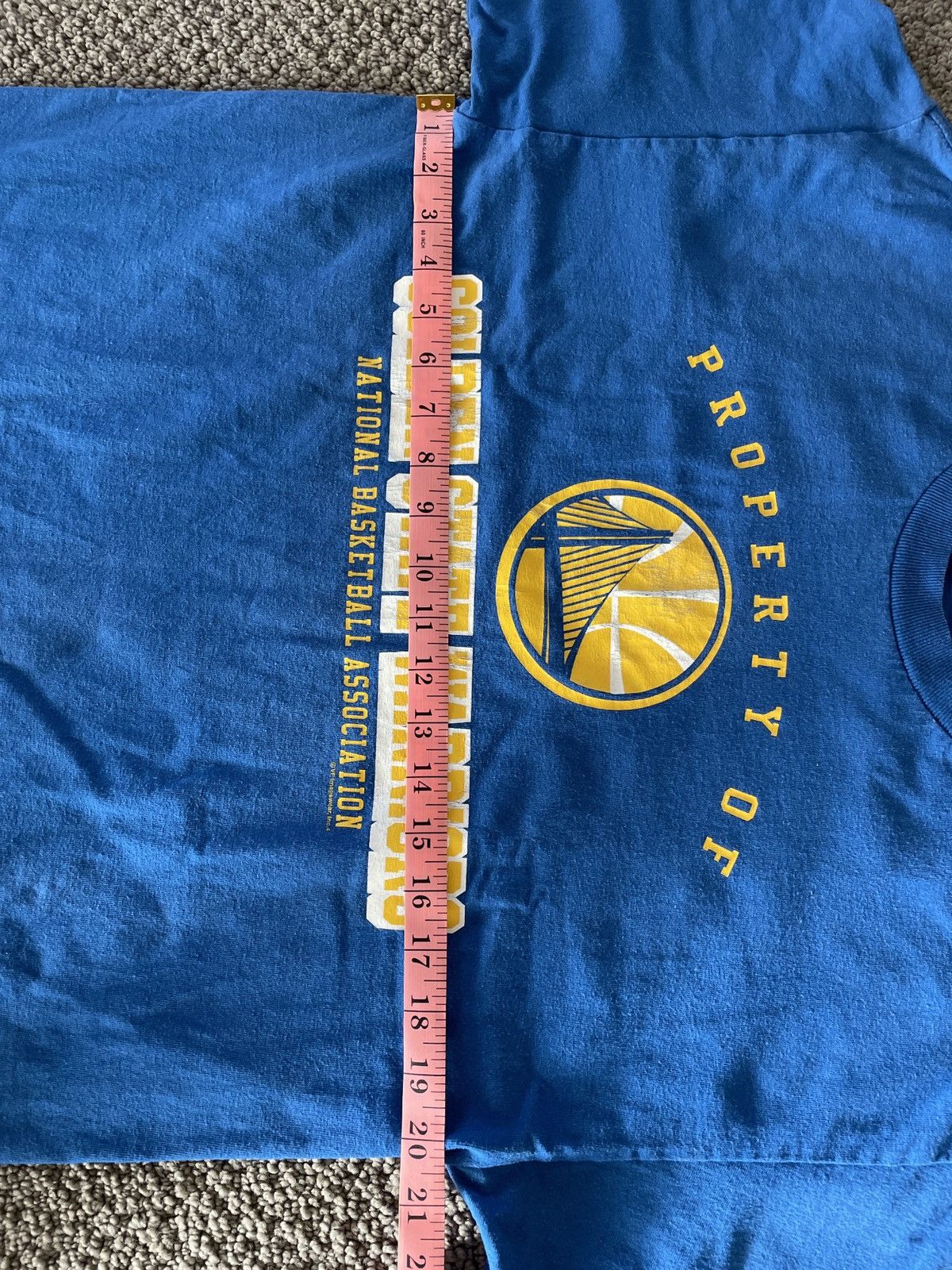NBA Vintage Golden State Warriors Tshirt Size US L / EU 52-54 / 3 - 4 Thumbnail