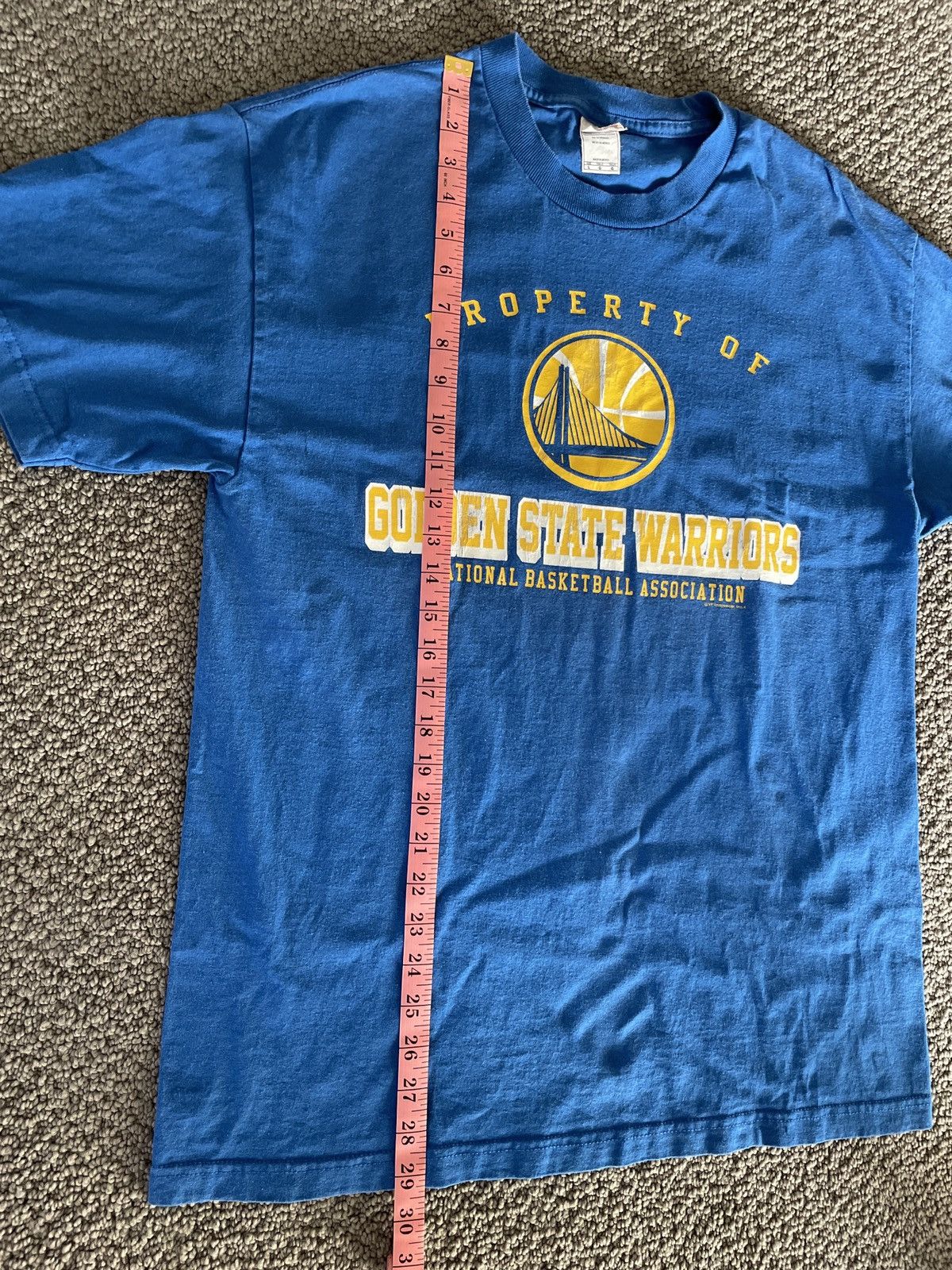 NBA Vintage Golden State Warriors Tshirt Size US L / EU 52-54 / 3 - 3 Thumbnail