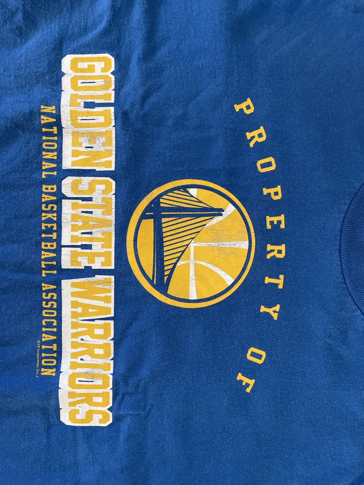 NBA Vintage Golden State Warriors Tshirt Size US L / EU 52-54 / 3 - 2 Thumbnail