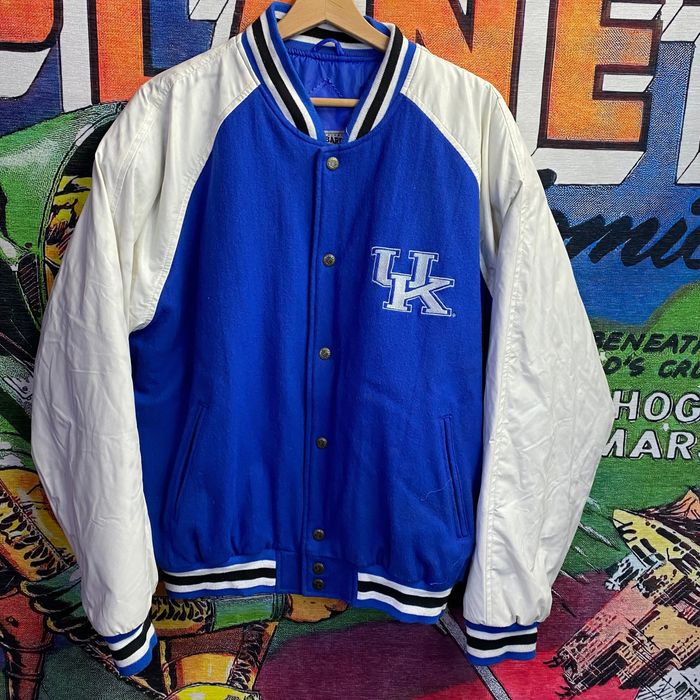 Vintage Y2K University of Kentucky Varsity Jacket size Large Grailed