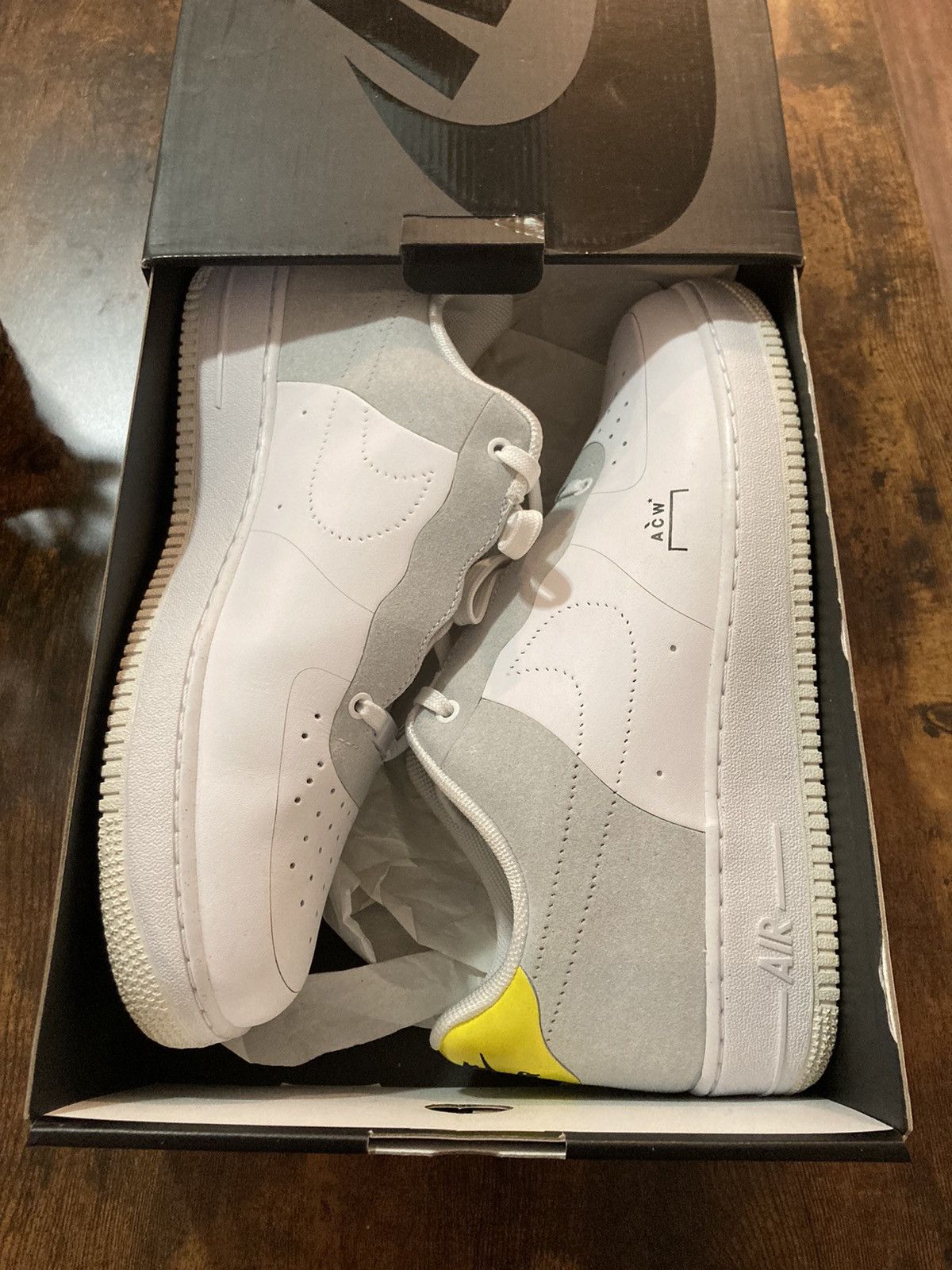 Nike A Cold Wall x Air Force 1 Low White 2018 | Grailed