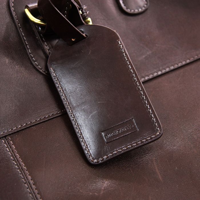 Mulholland Brothers Mulholland Brothers Full Grain Leather Garment Bag ...