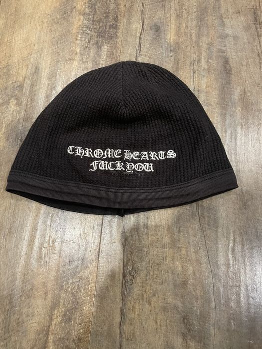 Chrome Hearts RARE Chrome Hearts Fuck You Embroidered Logo Thermal ...