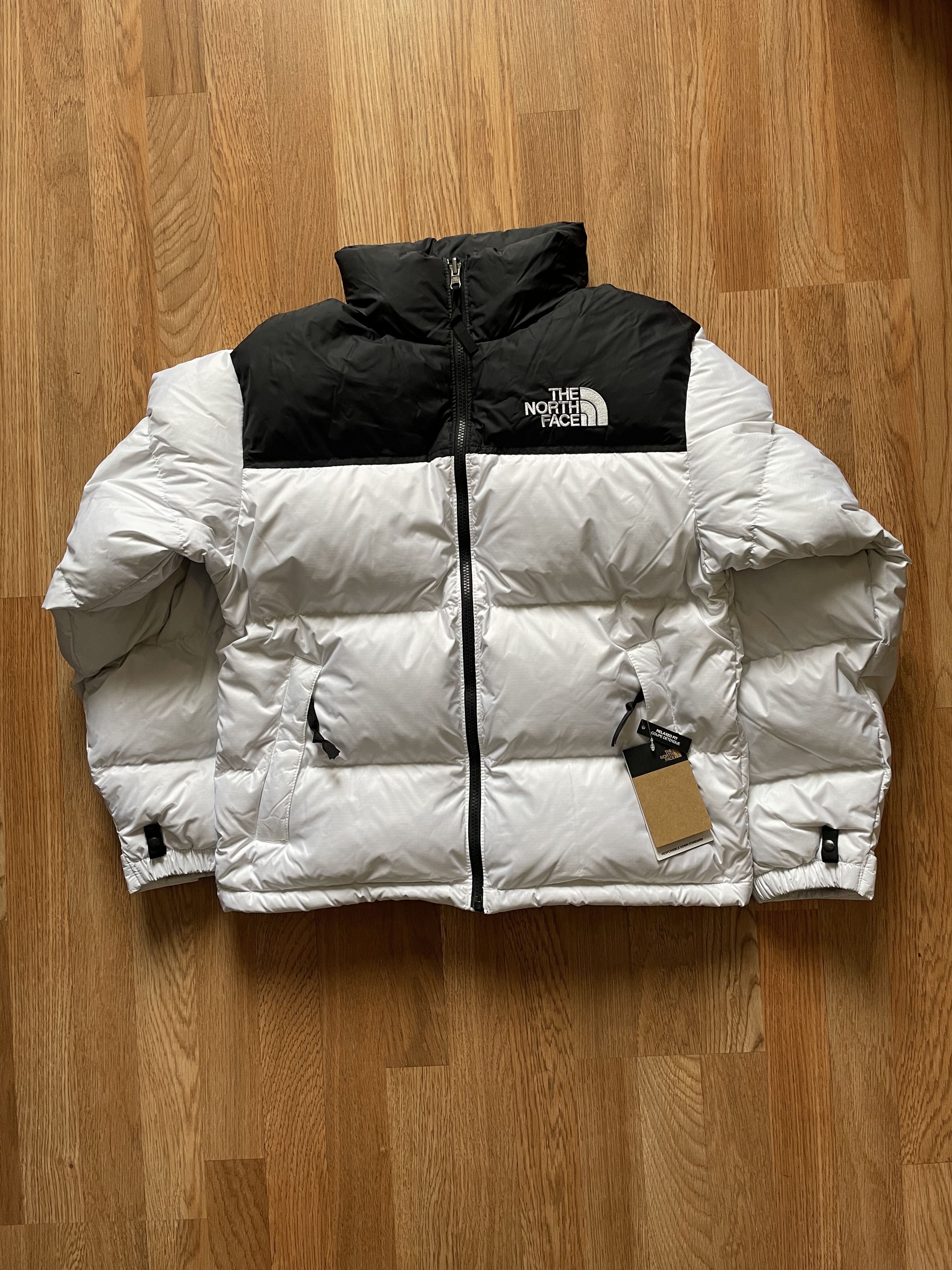 The North Face NEW White The North Face 1996 Retro Nuptse Puffer Jacket ...