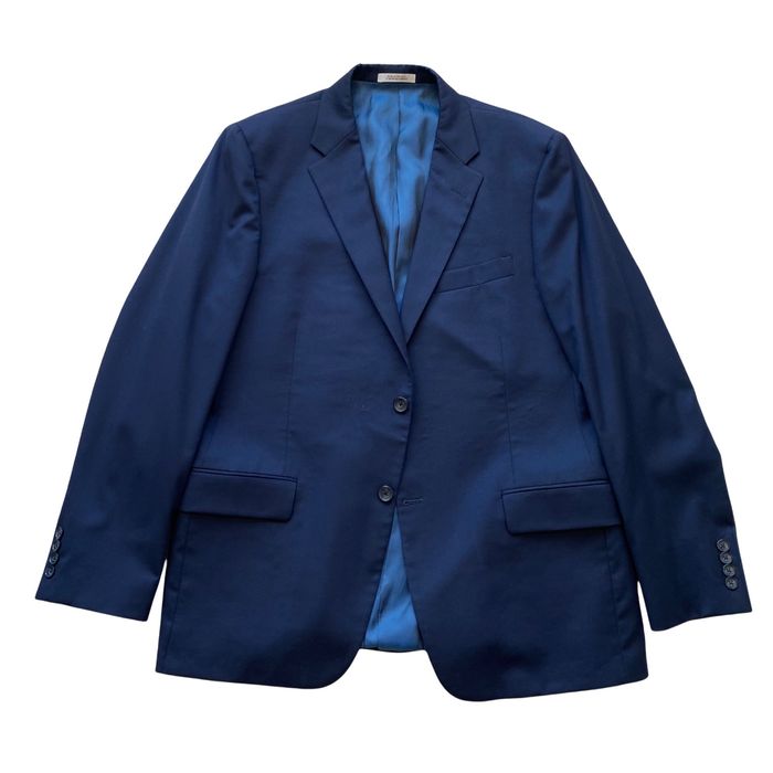 Hickey Freeman Hickey Freeman Blazer Wool Sport Coat Navy Blue 2 button ...