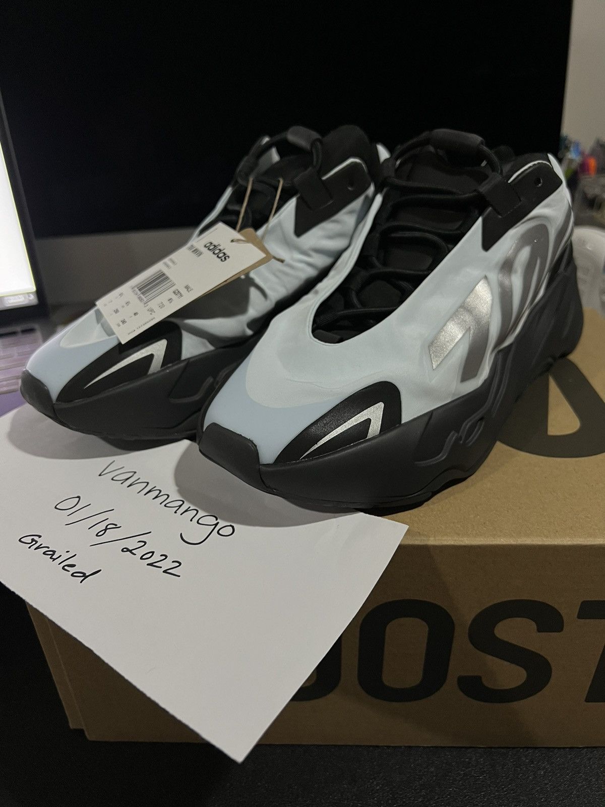 yeezy 700 v3 blue tint