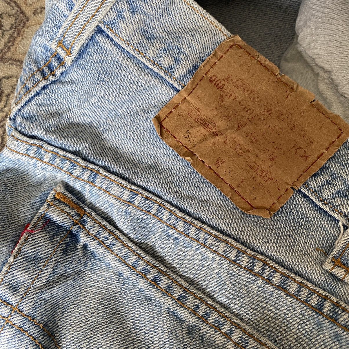 Levi's Vintage 90s Levis 501 Jeans 32x33 Size US 32 / EU 48 - 17 Thumbnail