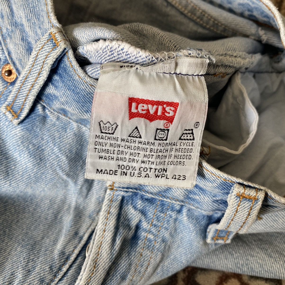 Levi's Vintage 90s Levis 501 Jeans 32x33 Size US 32 / EU 48 - 20 Thumbnail