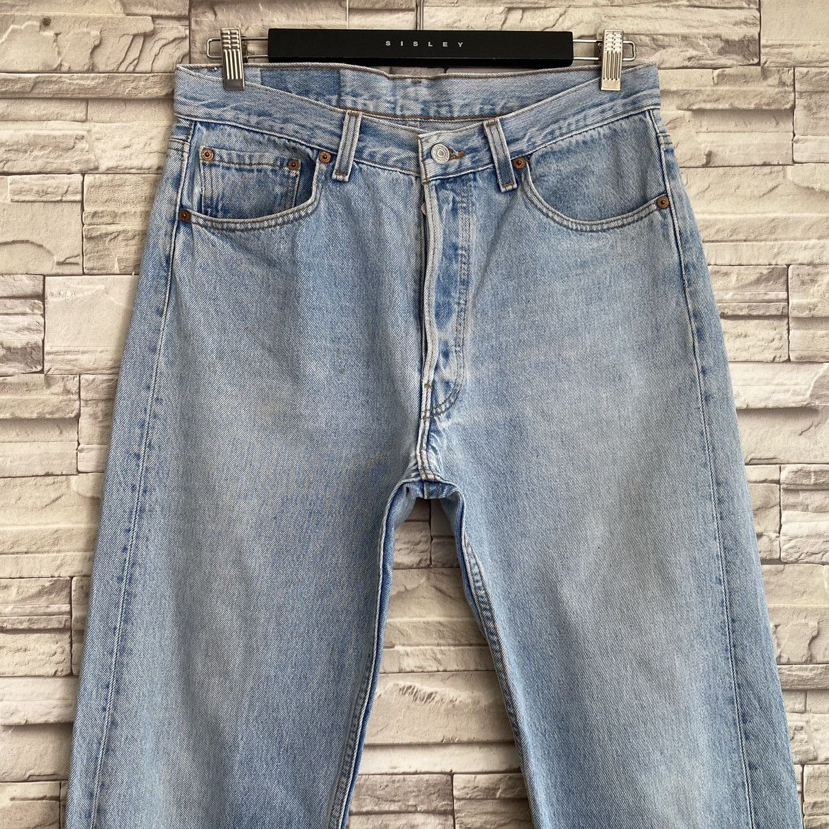 Levi's Vintage 90s Levis 501 Jeans 32x33 Size US 32 / EU 48 - 4 Thumbnail