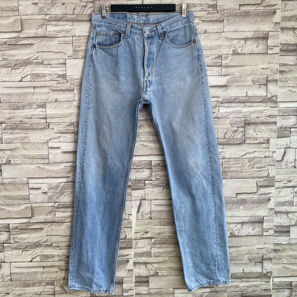 Levi's Vintage 90s Levis 501 Jeans 32x33 Size US 32 / EU 48 - 3 Thumbnail