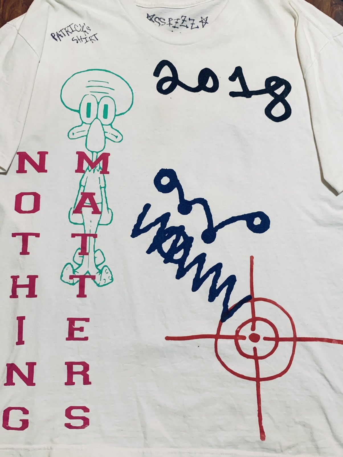 Asspizza × Streetwear 2018 Ass Pizza Nothing Matters Fuck Life Pop