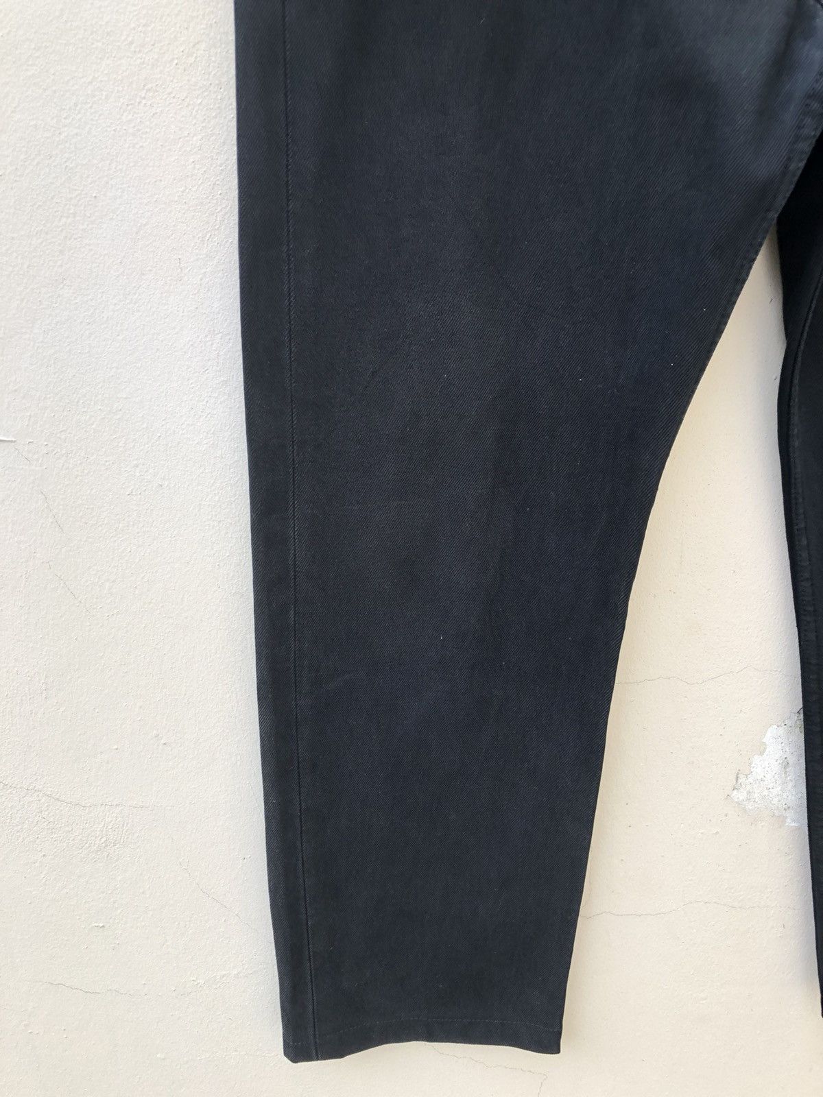 Levi's Vintage Y2K 2000 Levi’s 501 Jeans Super Black Denim Size US 34 / EU 50 - 5 Thumbnail