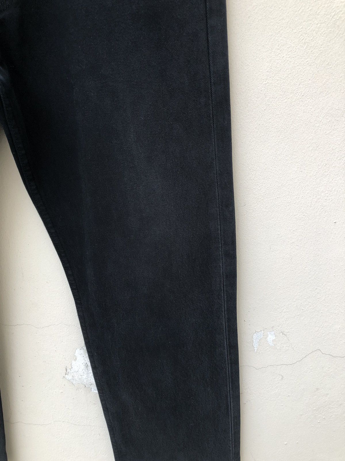 Levi's Vintage Y2K 2000 Levi’s 501 Jeans Super Black Denim Size US 34 / EU 50 - 8 Thumbnail