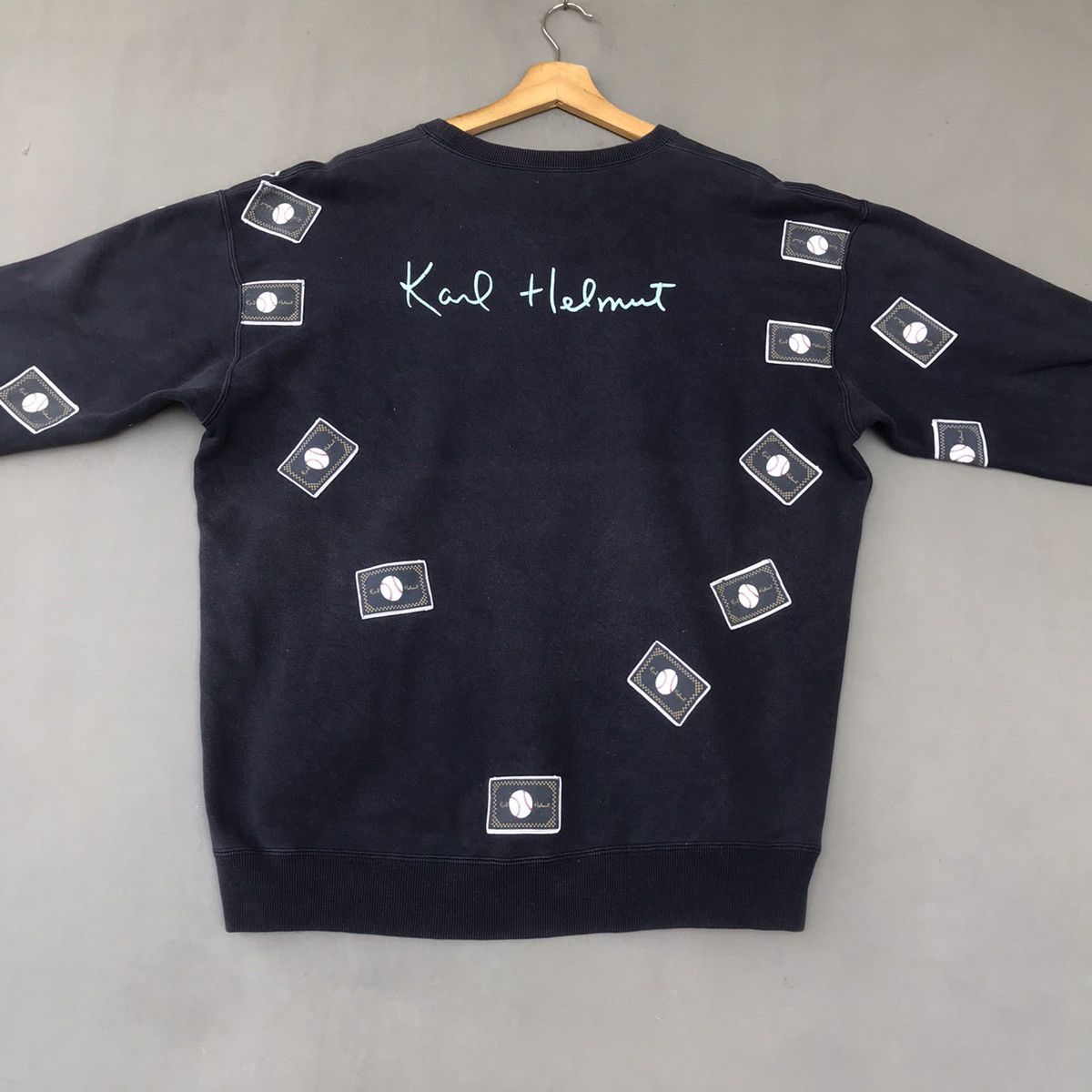 Japanese Brand × Karl Helmut Vintage Karl Helmut Sweatshirt Size US L / EU 52-54 / 3 - 7 Thumbnail