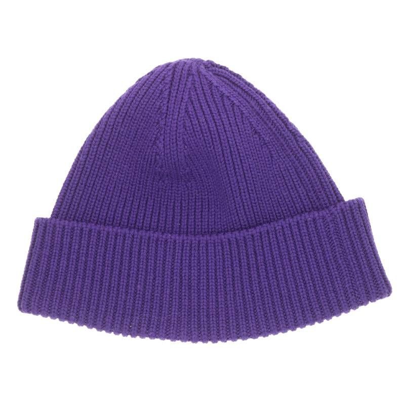 Prada Rubber logo beanie hat Size ONE SIZE - 2 Thumbnail