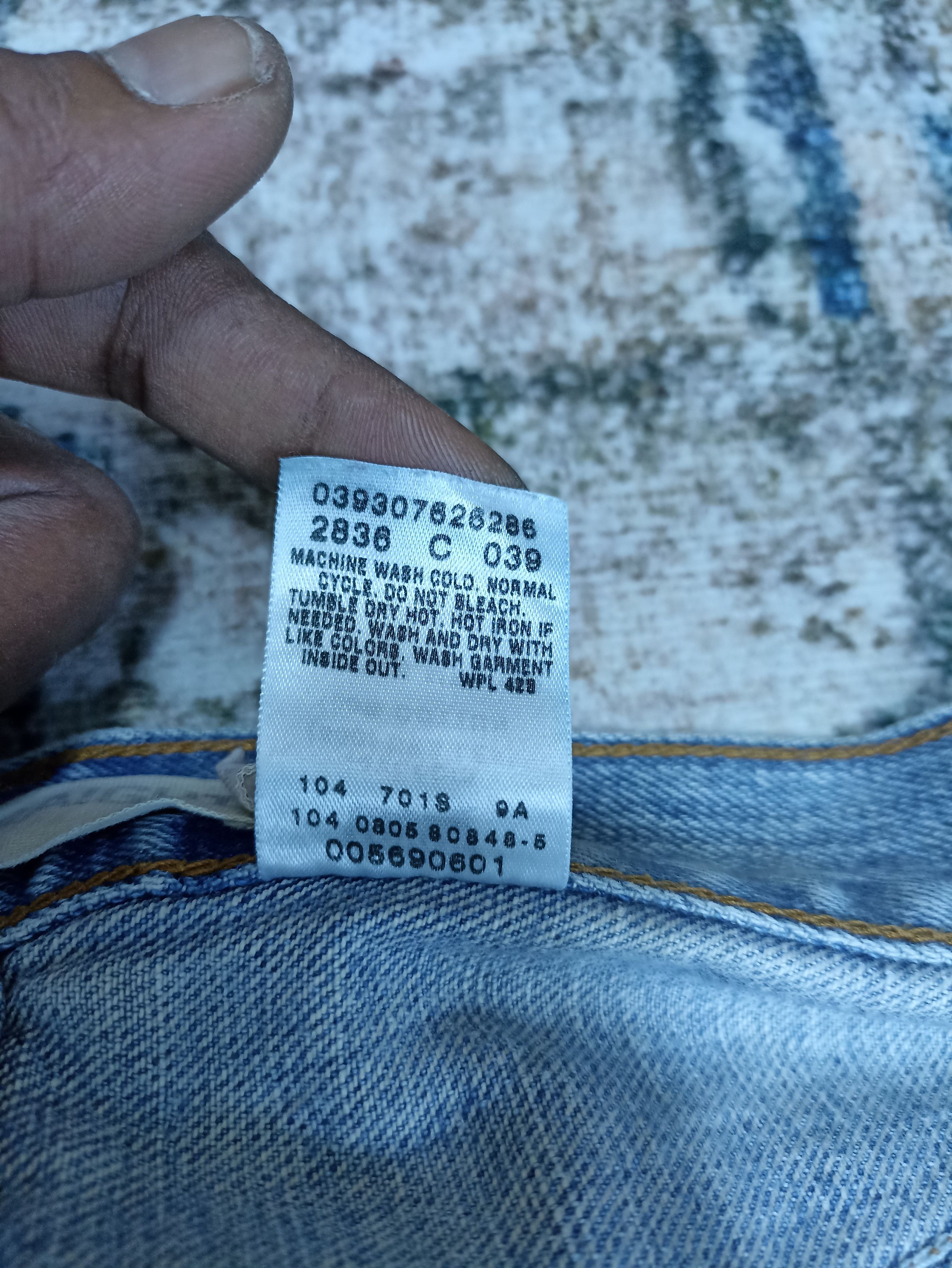 Jean × Levi's × Vintage Vintage Light Wash Levis 569 Jeans - J086 Size US 38 / EU 54 - 5 Thumbnail