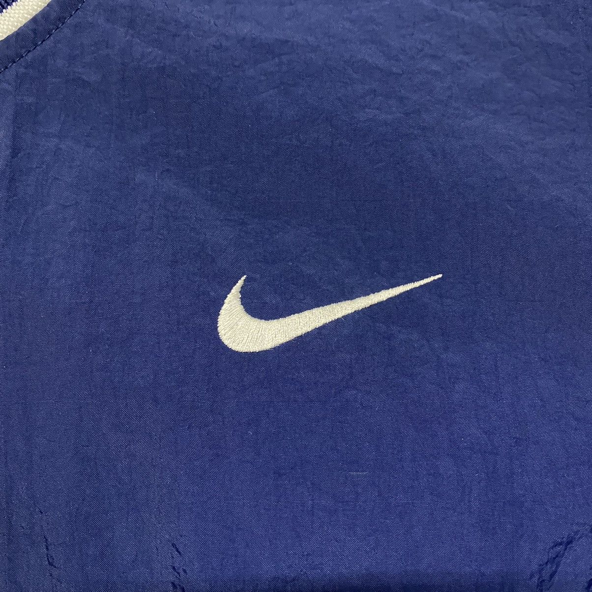 Nike × Vintage V-Neck Pullover Windbreaker Size US L / EU 52-54 / 3 - 2 Thumbnail