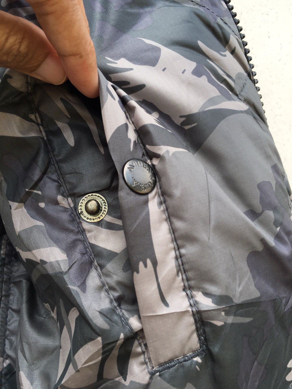 Avirex Rare Avirex Reversible Green Army Jacket Size US S / EU 44-46 / 1 - 9 Thumbnail