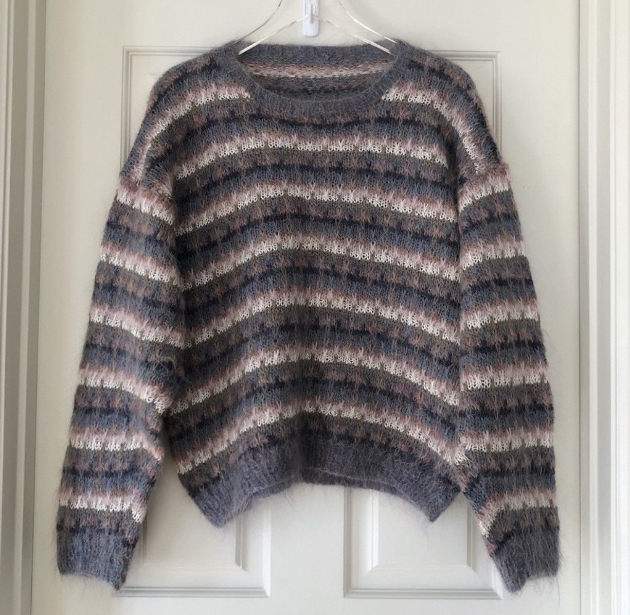 Japanese Brand vintage mohair sweater Size US M / EU 48-50 / 2 - 1 Thumbnail