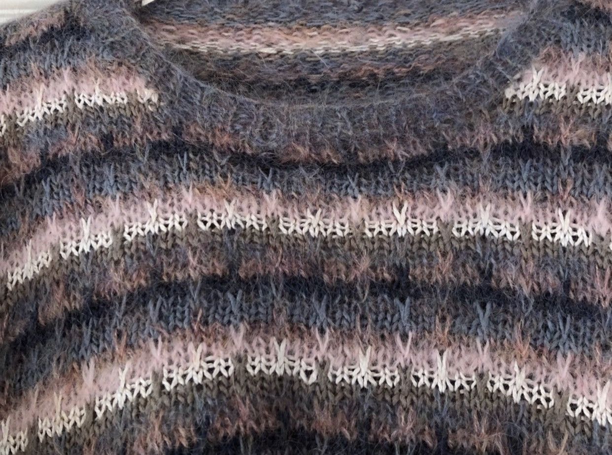 Japanese Brand vintage mohair sweater Size US M / EU 48-50 / 2 - 2 Thumbnail