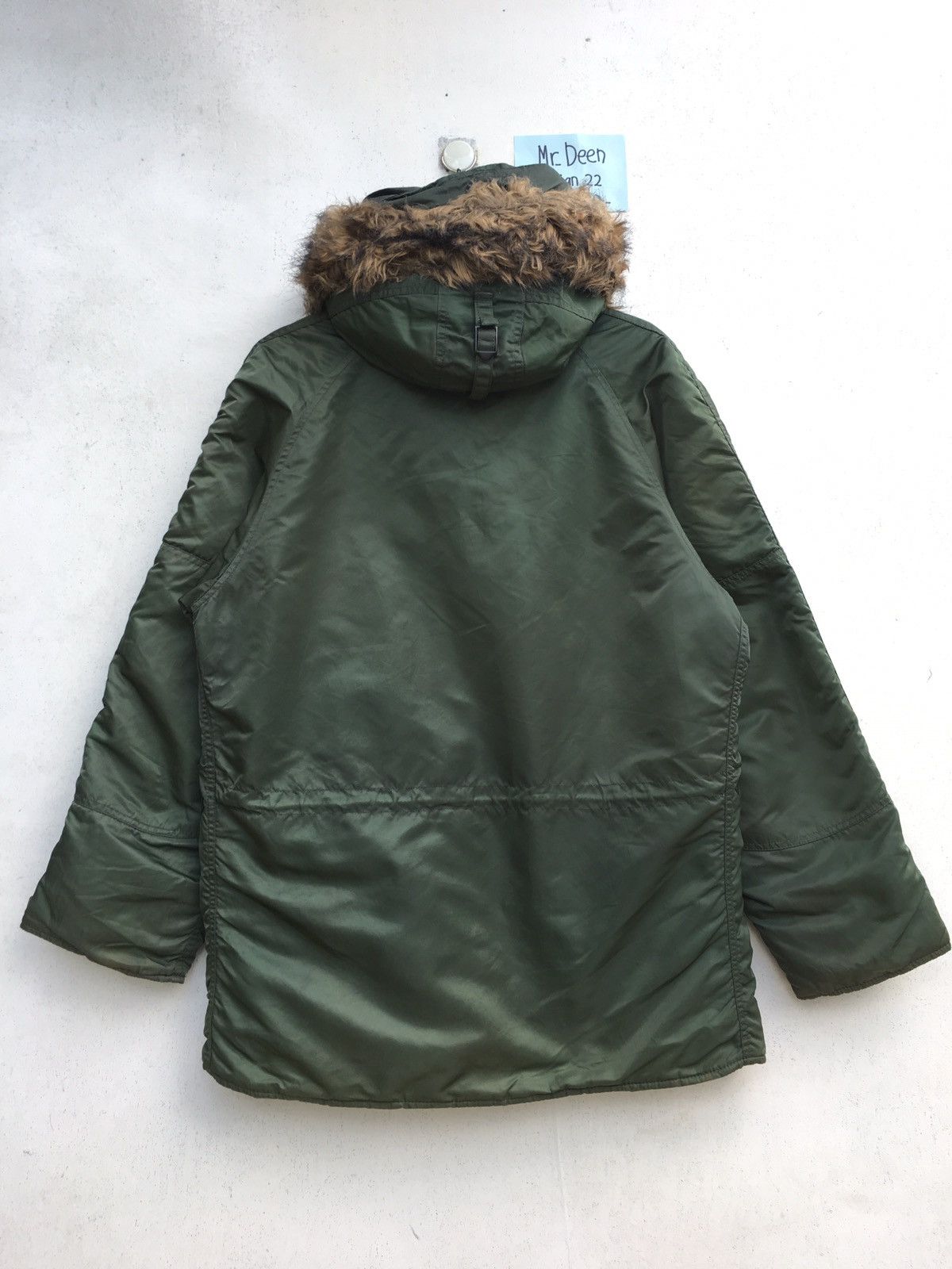 Alpha Industries Rare Alpha Industries Ins Snow Army Bomber B3 Winter Jacket Size US L / EU 52-54 / 3 - 15 Thumbnail