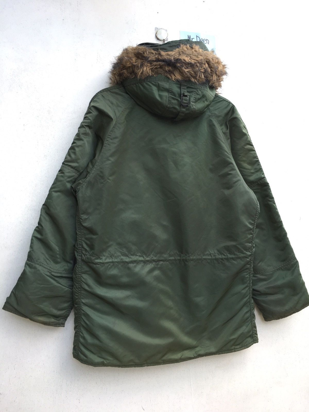 Alpha Industries Rare Alpha Industries Ins Snow Army Bomber B3 Winter Jacket Size US L / EU 52-54 / 3 - 16 Thumbnail